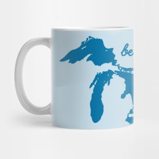 Be Great Motivational Positive Inspirational Quote Saying Great Lakes Mug